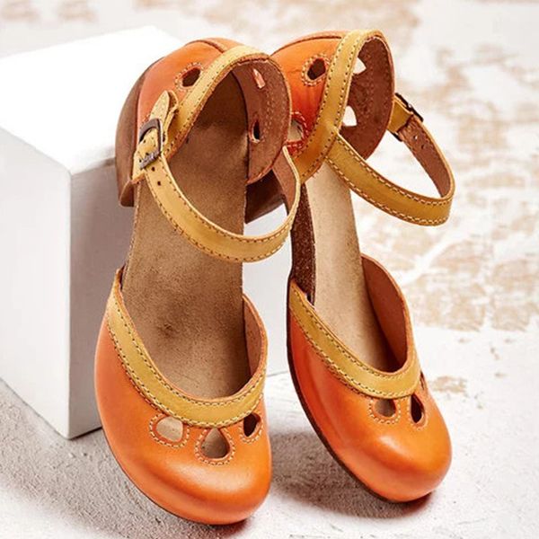 dress shoes women retro mid-heel sandals lady causal ankle buckle straps sewing cover heel pumps vintage summer female plus size, Black
dress shoes women retro mid-heel sandals lady causal ankle buckle straps sewing cover heel pumps vintage summer female plus size, Black