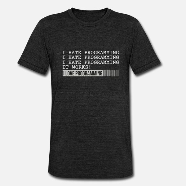 i hate programming i love programming t shirt men character short sleeve plus size 3xl leisure anti-wrinkle humor spring vintage shirt
i hate programming i love programming t shirt men character short sleeve plus size 3xl leisure anti-wrinkle humor spring vintage shirt