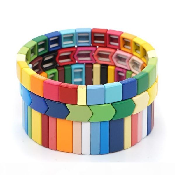 shinus rainbow enamel tile bracelets for women pulseras mujer moda 2020 bracelet bohemian corlorful bileklik jewelry gift, Golden;silver
shinus rainbow enamel tile bracelets for women pulseras mujer moda 2020 bracelet bohemian corlorful bileklik jewelry gift, Golden;silver