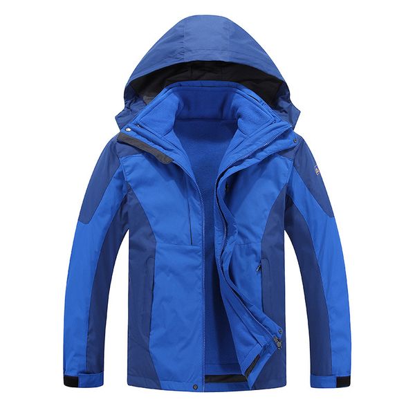 outdoor mountain climbing new style three-in-one men's assault jacket windproof waterproof polar fleece inner wearing couples sk, Blue;black
outdoor mountain climbing new style three-in-one men's assault jacket windproof waterproof polar fleece inner wearing couples sk, Blue;black