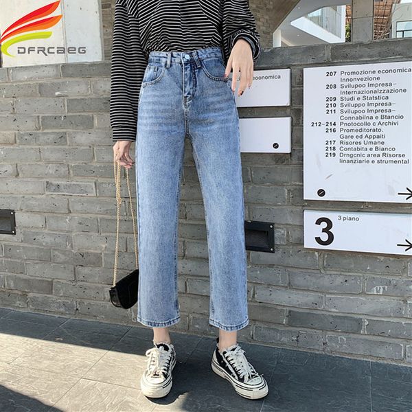 women's jeans spring summer 2021 high waist loose women street wear blue ladies denim ankle-length pants trousers femme
women's jeans spring summer 2021 high waist loose women street wear blue ladies denim ankle-length pants trousers femme