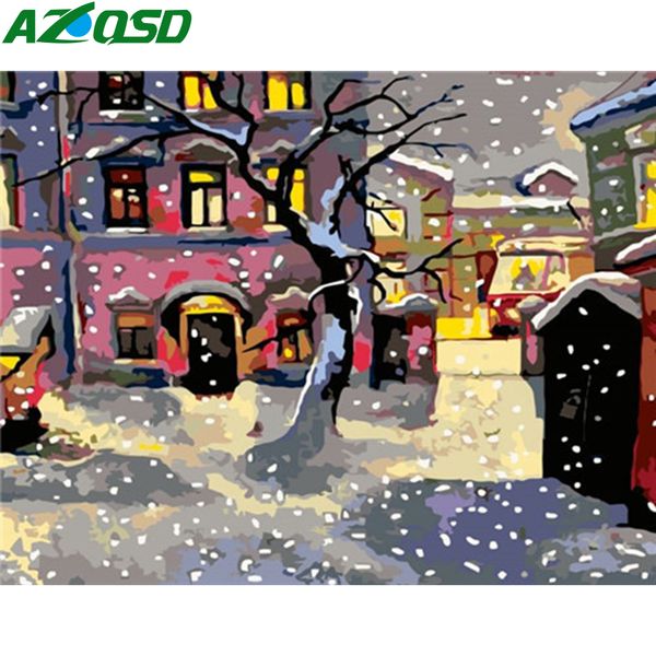 azqsd oil painting by numbers winter scenery diy acrylic paint coloring by numbers house drawing on canvas home decoration
azqsd oil painting by numbers winter scenery diy acrylic paint coloring by numbers house drawing on canvas home decoration