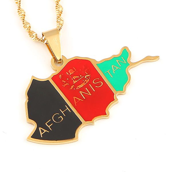 stainless steel trendy enamel afghanistan map flag pendant necklaces afghanistan charm jewelry, Silver
stainless steel trendy enamel afghanistan map flag pendant necklaces afghanistan charm jewelry, Silver