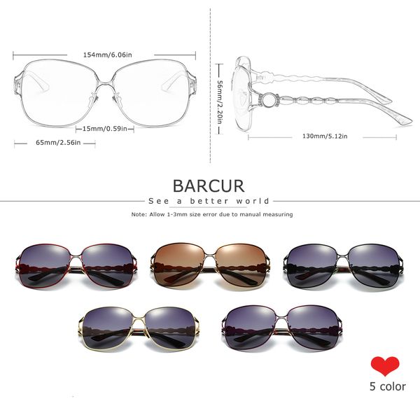 barcur new shades fashion sun glasses for polarized sunglasses women luxury design oculos ladies trending styles m9lx, White;black
barcur new shades fashion sun glasses for polarized sunglasses women luxury design oculos ladies trending styles m9lx, White;black
