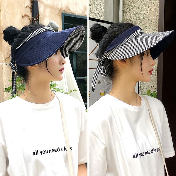 beanie/skull caps summer double-sided lattice sun visor half-empty hat female big brim fisherman outdoor outing sweet, Blue;gray
beanie/skull caps summer double-sided lattice sun visor half-empty hat female big brim fisherman outdoor outing sweet, Blue;gray