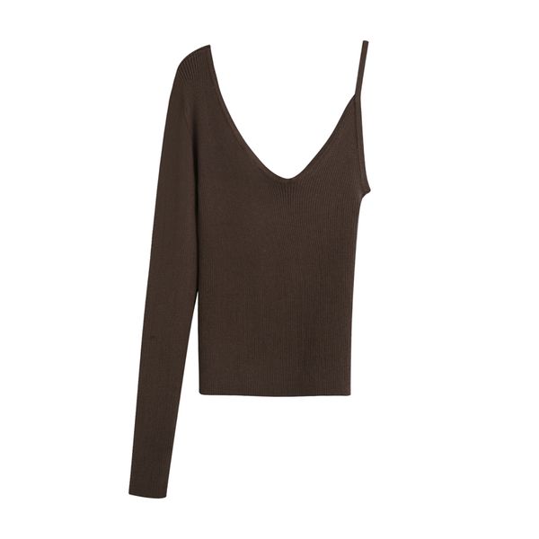 women's sweaters novalya casual solid women fashion slim asymmetrical sweater elegant one sleeve female ladies hj, White;black
women's sweaters novalya casual solid women fashion slim asymmetrical sweater elegant one sleeve female ladies hj, White;black