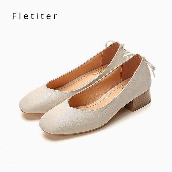 womens leather casual shoes low heels new shoes fashion brown pumps for office ladies plus size fletite, Black
womens leather casual shoes low heels new shoes fashion brown pumps for office ladies plus size fletite, Black
