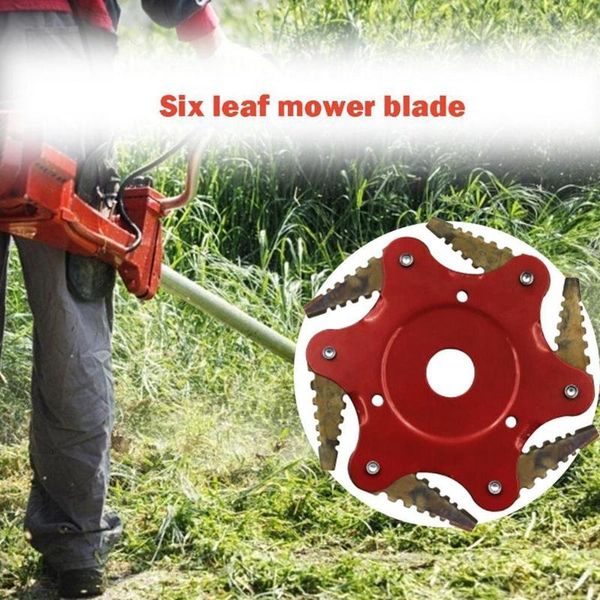 6 teeth brush cutter blade trimmer metal blades trimmer head 65mn garden grass head for lawn mower
6 teeth brush cutter blade trimmer metal blades trimmer head 65mn garden grass head for lawn mower