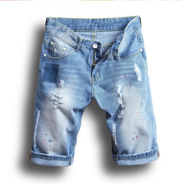 men's jeans 2021 summer ripped denim shorts painted distressed jean male light blue cropped jogger
men's jeans 2021 summer ripped denim shorts painted distressed jean male light blue cropped jogger