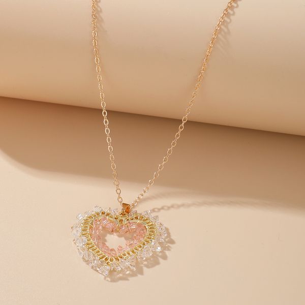 huatang fashion zircon love heart pendant necklace for women gold color long chains female party jewelry collares on the neck, Silver
huatang fashion zircon love heart pendant necklace for women gold color long chains female party jewelry collares on the neck, Silver