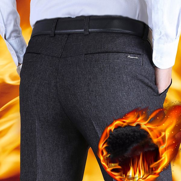 men's suits & blazers thoshine brand men winter thick fleece suit pants formal business trousers straight male smart casual dress long, White;black
men's suits & blazers thoshine brand men winter thick fleece suit pants formal business trousers straight male smart casual dress long, White;black