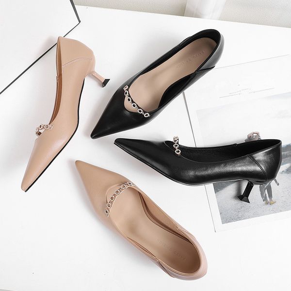 wedding shoes woman split leather thin heels pumps 5cm high heel office lady party shoes black concise pumps g0057
wedding shoes woman split leather thin heels pumps 5cm high heel office lady party shoes black concise pumps g0057