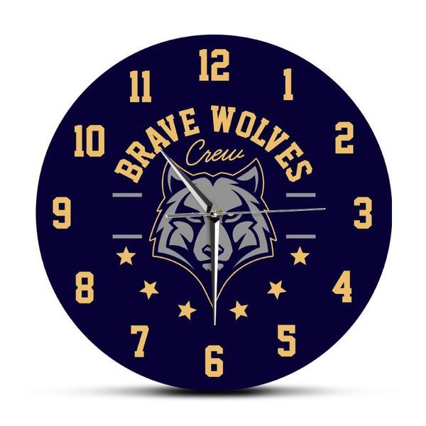 brave wolves animal head printed acrylic wall clock cartoon wildlife modern design quartz mute wall decor clocks hanging watch
brave wolves animal head printed acrylic wall clock cartoon wildlife modern design quartz mute wall decor clocks hanging watch