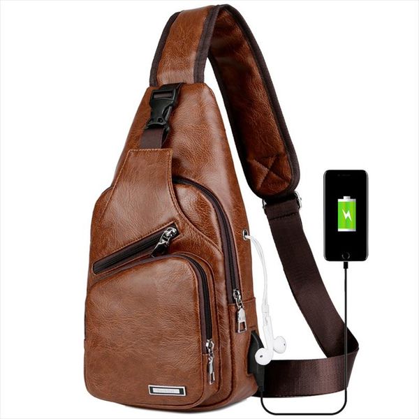 longmiao men shoulder pu leather chest bags crossbody business single messenger bags male charging handbag with usb charger
longmiao men shoulder pu leather chest bags crossbody business single messenger bags male charging handbag with usb charger