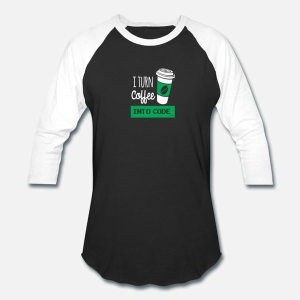 i turn coffee into code programming t shirt men designing tee shirt round neck costume cute new fashion summer cool shirt
i turn coffee into code programming t shirt men designing tee shirt round neck costume cute new fashion summer cool shirt