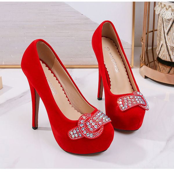 14cm extreme high heels platform shoes women big size 42 43 44 nightclub wedding shoes women pumps rhinestones high heels, Black
14cm extreme high heels platform shoes women big size 42 43 44 nightclub wedding shoes women pumps rhinestones high heels, Black