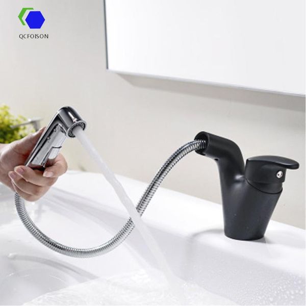 bathroom sink faucets qcfoison black wash basin tap brass pull out water faucet white piano baking varnish telescoping mixer
bathroom sink faucets qcfoison black wash basin tap brass pull out water faucet white piano baking varnish telescoping mixer