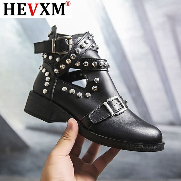 hevxm fashion women's boots rivet belt buckle ankle boot spring autumn female student casual quality pu leather boot, Black
hevxm fashion women's boots rivet belt buckle ankle boot spring autumn female student casual quality pu leather boot, Black