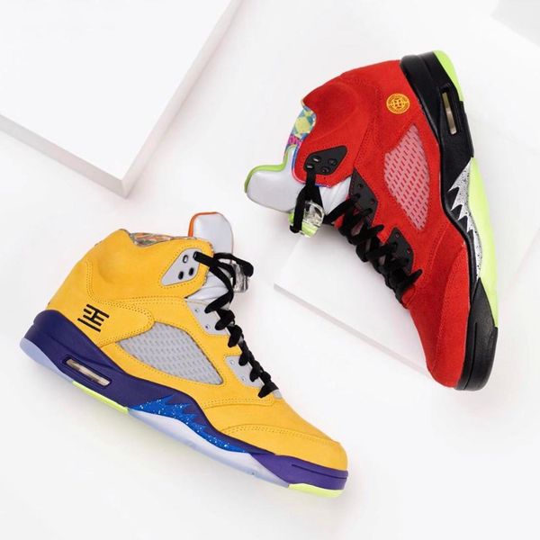 with box what the 5 mens basketball shoes cz5725-700 varsity maize ghost green solar retro orange 5s men sports trainers sneakers 7-13
with box what the 5 mens basketball shoes cz5725-700 varsity maize ghost green solar retro orange 5s men sports trainers sneakers 7-13