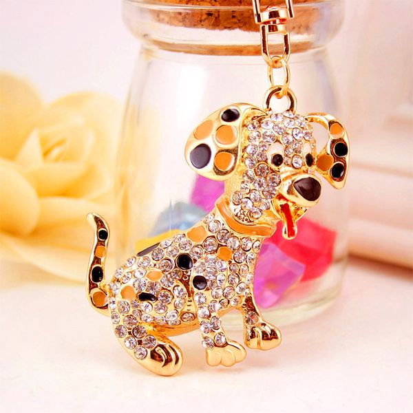 creative gifts rhinestone dog key chain cute puppy delicacy car keychain metal pendant keyring gift beautiful ladies bag, Silver
creative gifts rhinestone dog key chain cute puppy delicacy car keychain metal pendant keyring gift beautiful ladies bag, Silver