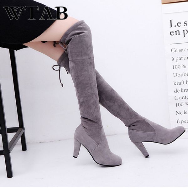 boots wtab2021 basic women shoes lace up autumn/winter over-the-knee high heels flock spike boot plus size, Black
boots wtab2021 basic women shoes lace up autumn/winter over-the-knee high heels flock spike boot plus size, Black