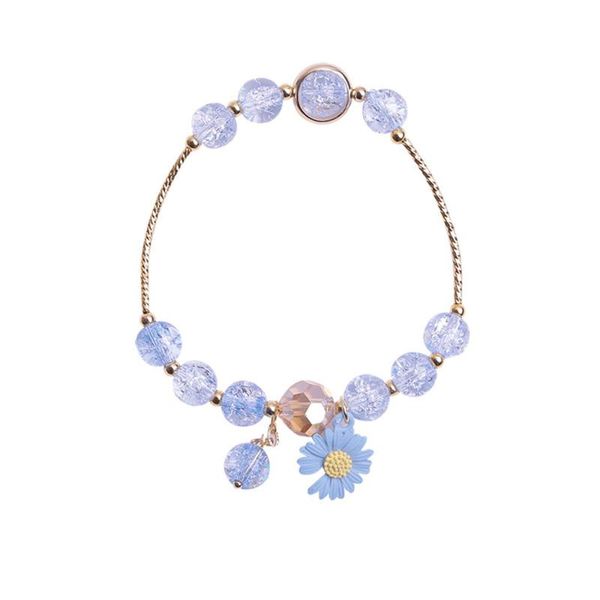 2020 summer women sweet daisy bracelet korean sweet girls crystal beads strand bangle flower bracelet lady elegant hand jewelry, Golden;silver
2020 summer women sweet daisy bracelet korean sweet girls crystal beads strand bangle flower bracelet lady elegant hand jewelry, Golden;silver