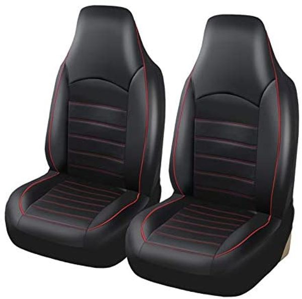 universal pu leather car front seat covers high back bucket seat cover fit most cars, trucks, suvs, 2 pcs auto covers
universal pu leather car front seat covers high back bucket seat cover fit most cars, trucks, suvs, 2 pcs auto covers