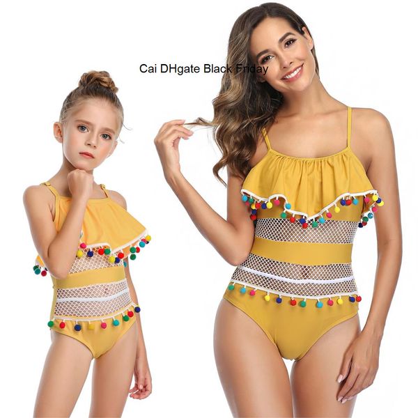 mother daughter swimsuit ruffled balls mommy and me biniki swimwear family matching clothes mom baby bathing suits beach dress, Blue
mother daughter swimsuit ruffled balls mommy and me biniki swimwear family matching clothes mom baby bathing suits beach dress, Blue