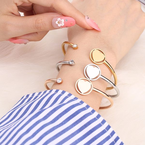bracelets for women stainless steel bracelet & bangle heart-shaped women fashion friendship bracelets jewelry accessories, Black
bracelets for women stainless steel bracelet & bangle heart-shaped women fashion friendship bracelets jewelry accessories, Black