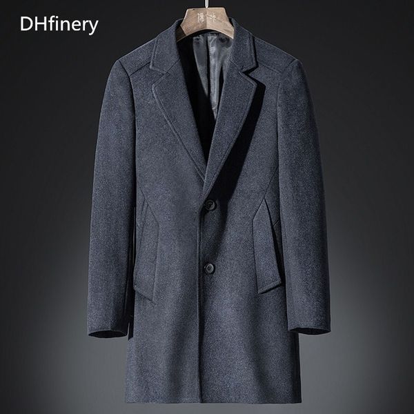 dhfinery winter long wool coat men lapel casual 30%wool coats dark blue and brown woolen overcoat mens windbreaker jacket 6605, Black
dhfinery winter long wool coat men lapel casual 30%wool coats dark blue and brown woolen overcoat mens windbreaker jacket 6605, Black