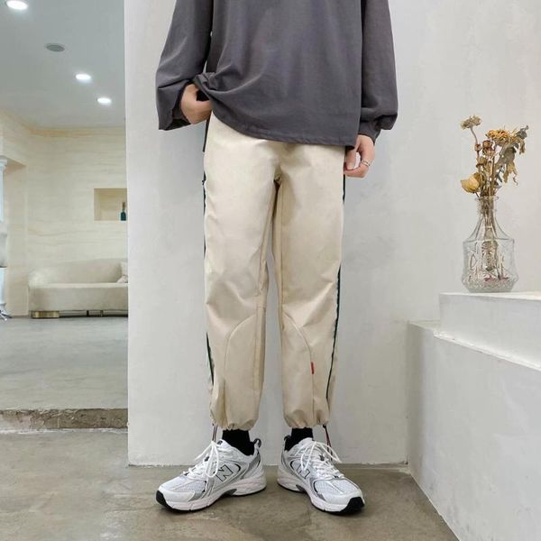 men's pants korean version of the trend of nine points sports and leisure trousers ins tide brand spring and summer thin pants, Black
men's pants korean version of the trend of nine points sports and leisure trousers ins tide brand spring and summer thin pants, Black