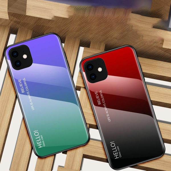 градиент закаленное стекло чехол для iphone11 xs xr макс для iphonex 7 8 plus мобильный телефон крышки случая горячей
градиент закаленное стекло чехол для iphone11 xs xr макс для iphonex 7 8 plus мобильный телефон крышки случая горячей