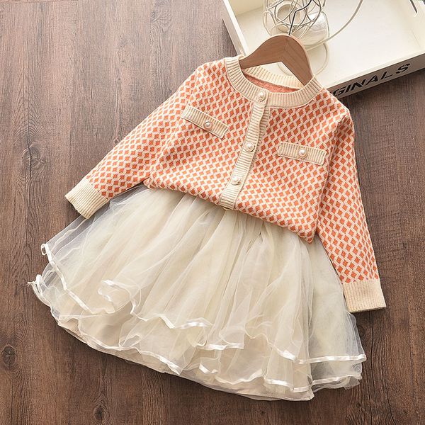 winter children's set small fragrance fashion sweater girls clothes wool plaid shirt skirt autumn baby clothes suit, Red;yellow
winter children's set small fragrance fashion sweater girls clothes wool plaid shirt skirt autumn baby clothes suit, Red;yellow