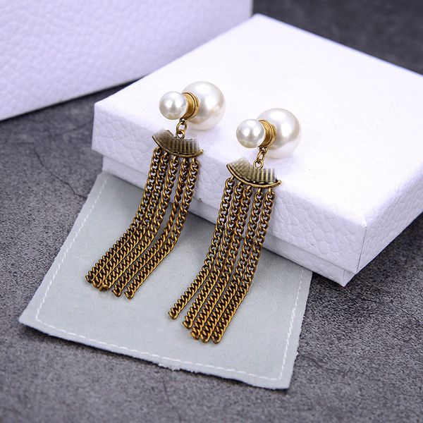 vintage tassel earrings pearl designer studs brand letters charm earrings women earring studs gift hip hop charm, Golden
vintage tassel earrings pearl designer studs brand letters charm earrings women earring studs gift hip hop charm, Golden