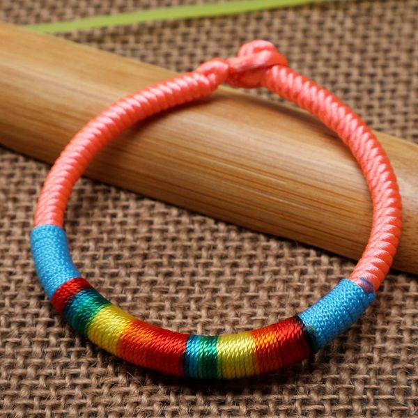 8-color chinese elements handmade colorful braided rope bracelet tibetan dorje knot rainbow-colored lucky couple bracelet, Golden;silver
8-color chinese elements handmade colorful braided rope bracelet tibetan dorje knot rainbow-colored lucky couple bracelet, Golden;silver