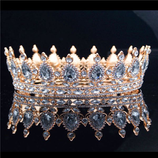 ladies queen king bride tiara crown headdress crystal diadem for bridal wedding tiaras and crowns jewelry hair accessories c18112001, Slivery;golden
ladies queen king bride tiara crown headdress crystal diadem for bridal wedding tiaras and crowns jewelry hair accessories c18112001, Slivery;golden