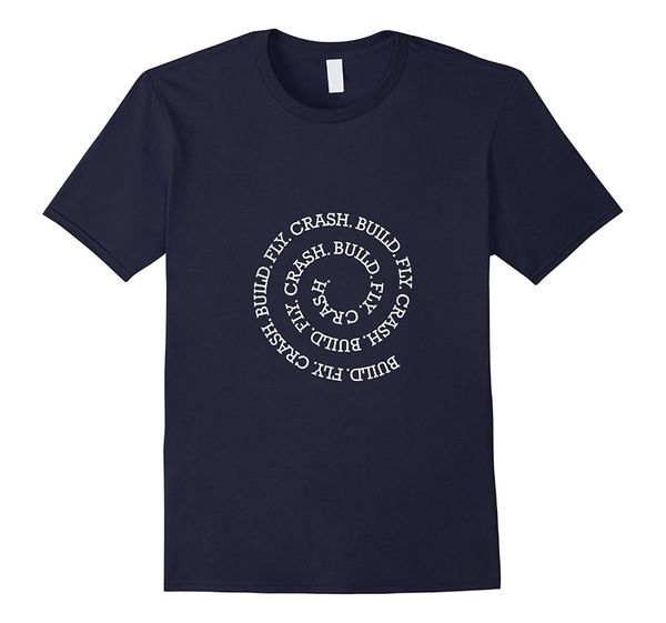 sport 2019 summer fashion build fly crash drone racs t-shirt t shirt