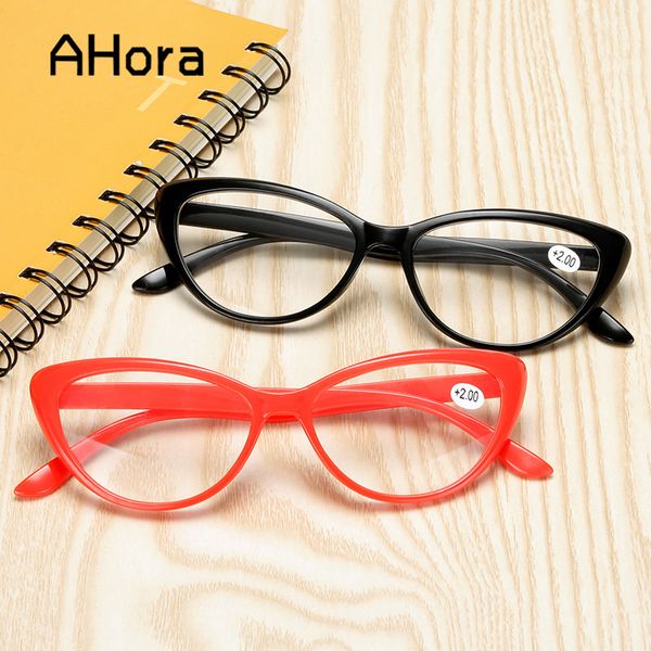 ahora cat eye reading glasses women 2020 with diopter +1.0 1.5 2.0 2.5 3.0 3.5 4.0 resin lens presbyopia eye glasses, White;black
ahora cat eye reading glasses women 2020 with diopter +1.0 1.5 2.0 2.5 3.0 3.5 4.0 resin lens presbyopia eye glasses, White;black