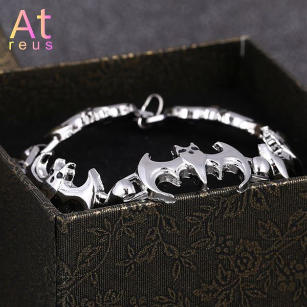 bat charm bracelet men's punk stainless steel bracelet metal bangles men's jewelry animal valentines day for boyfriend, Black
bat charm bracelet men's punk stainless steel bracelet metal bangles men's jewelry animal valentines day for boyfriend, Black