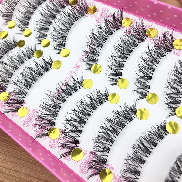 false eyelashes yokpn japanese handmade natural transparent stem soft simulation cross section messy long thick lashes
false eyelashes yokpn japanese handmade natural transparent stem soft simulation cross section messy long thick lashes