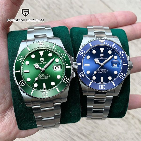 pagani design mens watches automatic mechanical watch men stainless steel waterproof business relogio masculino, Slivery;brown
pagani design mens watches automatic mechanical watch men stainless steel waterproof business relogio masculino, Slivery;brown