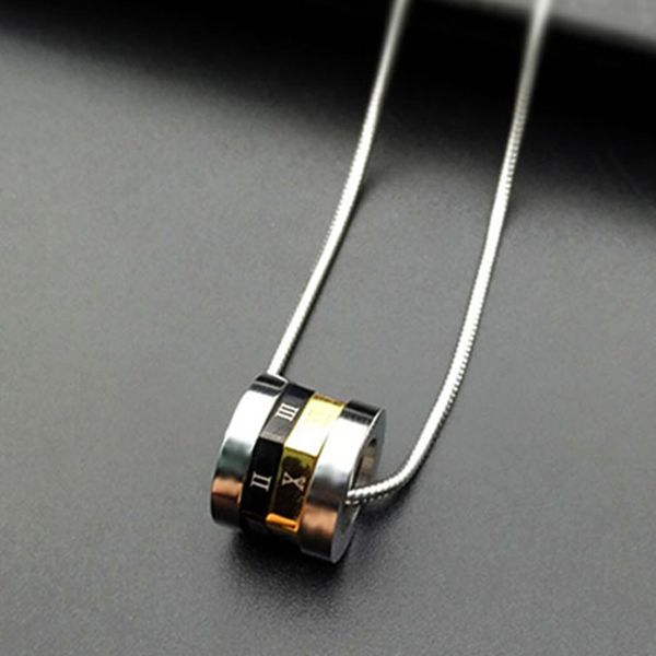 necklaces mens roman numerals round pendant necklace rotatable jewelry on the neck stainless steel gold black necklace wholesale, Silver
necklaces mens roman numerals round pendant necklace rotatable jewelry on the neck stainless steel gold black necklace wholesale, Silver