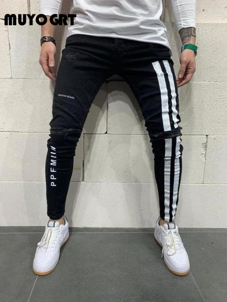 muyogrt 2020 new autumn fashion jeans for men striped zipper denim hole wash vintage hip hop work trousers jeans pants, Blue
muyogrt 2020 new autumn fashion jeans for men striped zipper denim hole wash vintage hip hop work trousers jeans pants, Blue