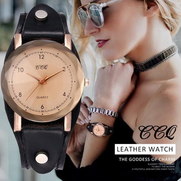 ccq brand vintage cow leather simple bracelet watch women men casual leather quartz wristwatches clock gift drop shipping, Slivery;brown
ccq brand vintage cow leather simple bracelet watch women men casual leather quartz wristwatches clock gift drop shipping, Slivery;brown