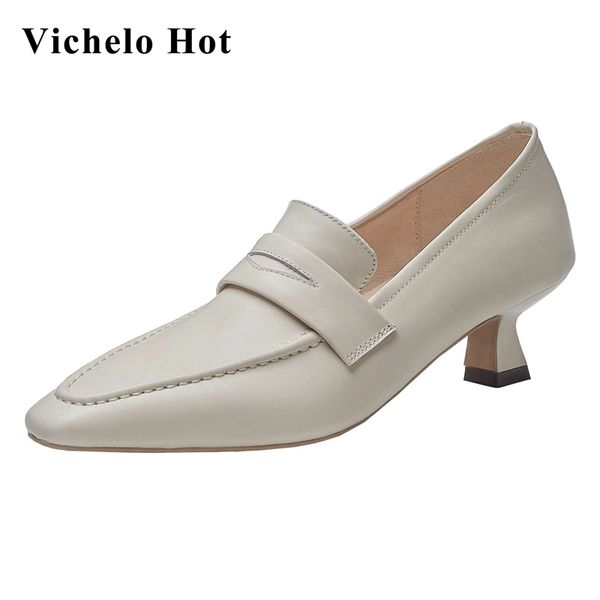 vichelo 2020 new fashion genuine leather small square toe med heel gladiator beauty lady streetwear modern women pumps l1f3, Black
vichelo 2020 new fashion genuine leather small square toe med heel gladiator beauty lady streetwear modern women pumps l1f3, Black