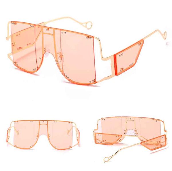 2020 womens designer shades oversized sunglasses willow rivet sun glasses uv 400 sunglass des lunettes de soleil, White;black
2020 womens designer shades oversized sunglasses willow rivet sun glasses uv 400 sunglass des lunettes de soleil, White;black