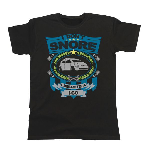 2019 new fashion cool tee shirt mens car t-shirt - i don`t snore i dream i`m a i-go japanese car fans aygo birthday gift t-shirt
2019 new fashion cool tee shirt mens car t-shirt - i don`t snore i dream i`m a i-go japanese car fans aygo birthday gift t-shirt
