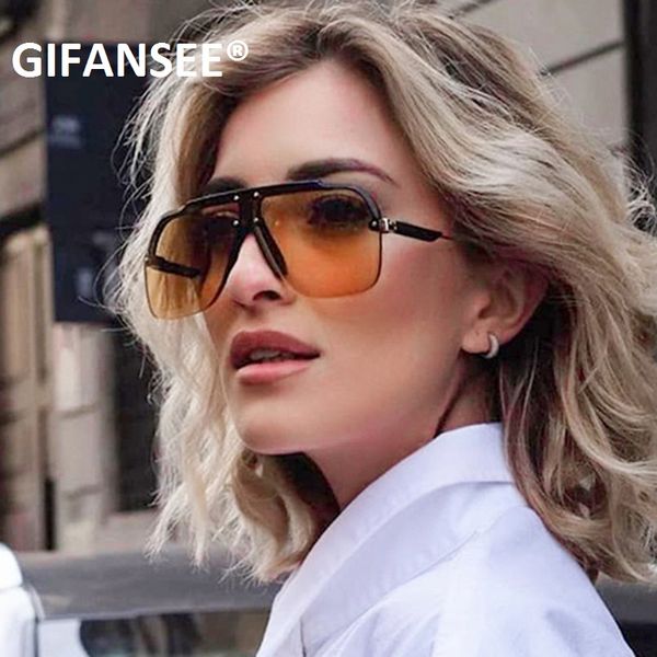 oversized rimless square sunglasses women 2020 new fashion flat men shades gafas black lens glasses male female, White;black
oversized rimless square sunglasses women 2020 new fashion flat men shades gafas black lens glasses male female, White;black