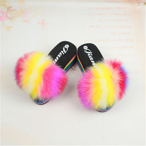 slippers women summer fur slides fashion wedge with plush sweet fluffy ladies party sandals, Black
slippers women summer fur slides fashion wedge with plush sweet fluffy ladies party sandals, Black