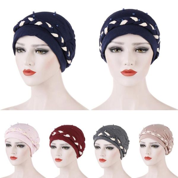 muslim women beads braid turban headscarf beanie hat chemo cap hair loss cover bonnet skullies wrap cover fashion, Blue;gray
muslim women beads braid turban headscarf beanie hat chemo cap hair loss cover bonnet skullies wrap cover fashion, Blue;gray